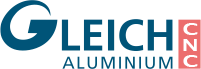 Logo Gleich Aluminium Zeichnungsteile